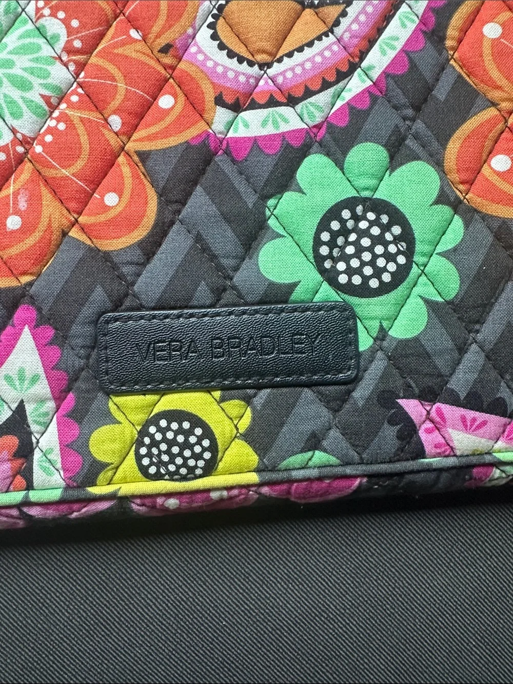 Vera Bradley Ziggy Zinnia Print Laptop Case